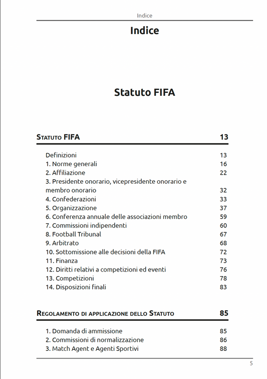 Esame Agente Sportivo: Manuale di preparazione alla Prova FIFA