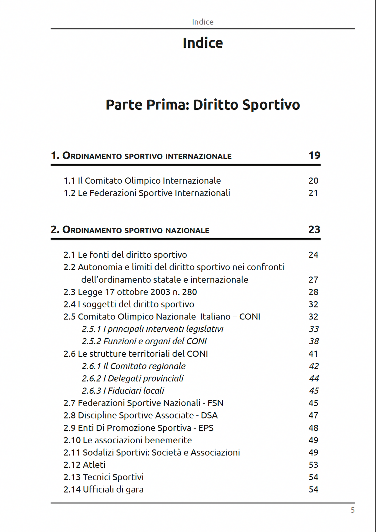 Esame Agente Sportivo: Compendio di preparazione alla Prova Generale CONI